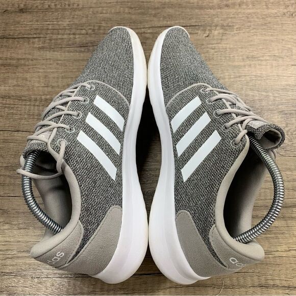 Adidas~Women’s~Cloudfoam QT Racer Gray  Running Sneakers~Gray~Size 9.5 - Picture 5 of 8